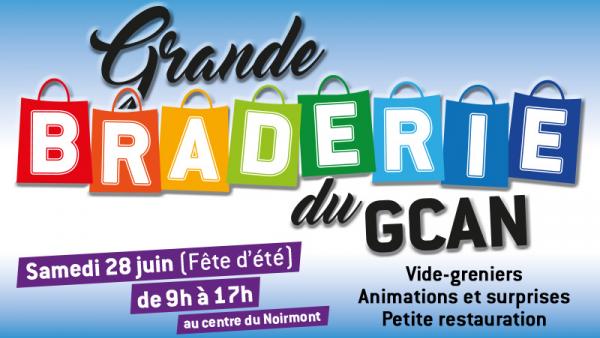 GRANDE BRADERIE DU GCAN